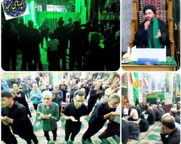 مسجد امام خمینی(ره) دلگشا میزبان آیین‌های سوگواری دهه پایانی صفر شد
