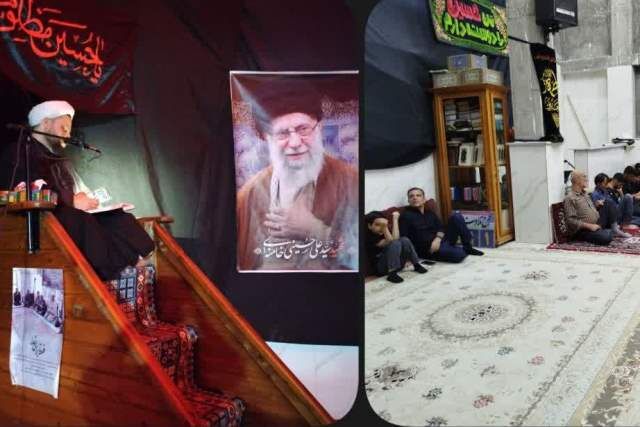 نوای عشق حسینی در مسجد حضرت فاطمه زهرا(س) گرگان طنین‌انداز شد