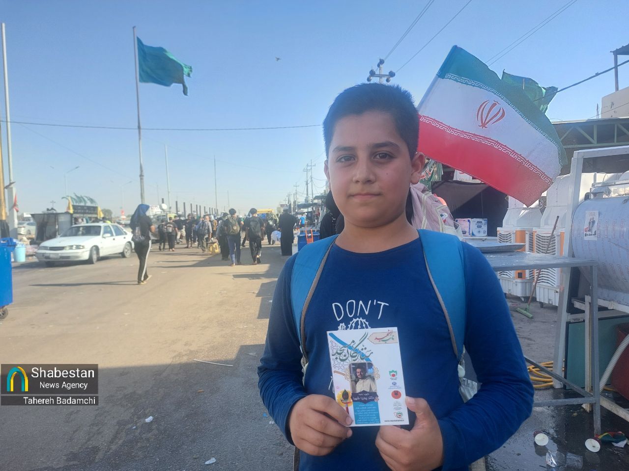 خبرگزاری شبستان طرح نائبالشهید ستارگان مسجد را به زائران اربعین رساند