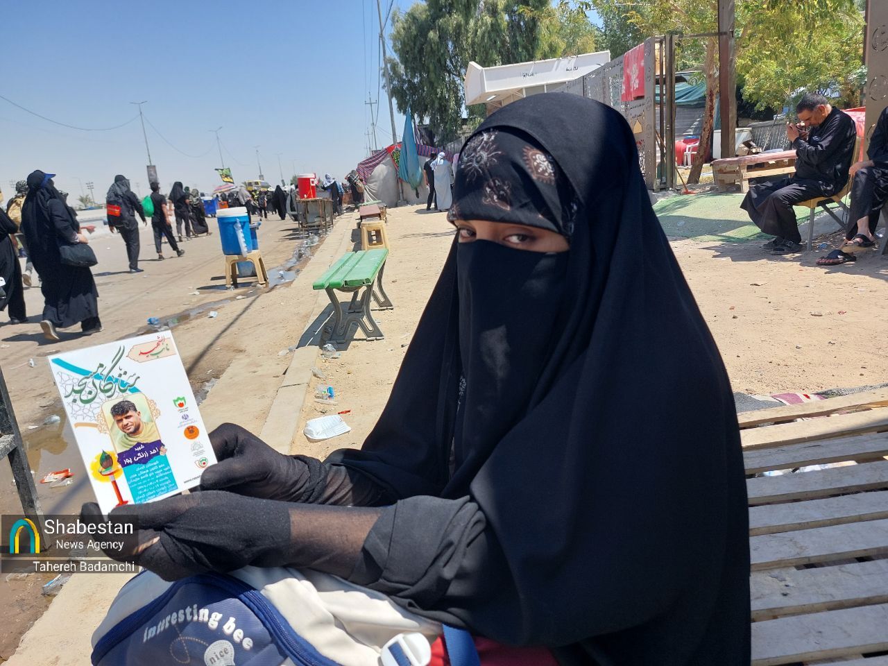 خبرگزاری شبستان طرح نائب‌الشهید ستارگان مسجد را به زائران اربعین رساند