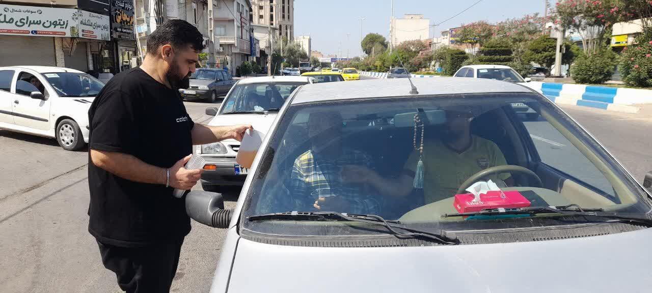 درخشش اهالی فرهنگ، هنر و رسانه نکا در میدان خدمت به زائران
