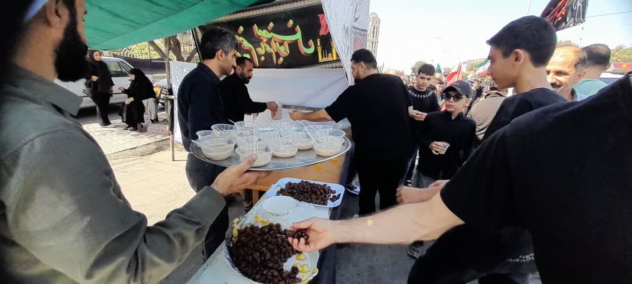درخشش اهالی فرهنگ، هنر و رسانه‌ نکا در میدان خدمت به زائران