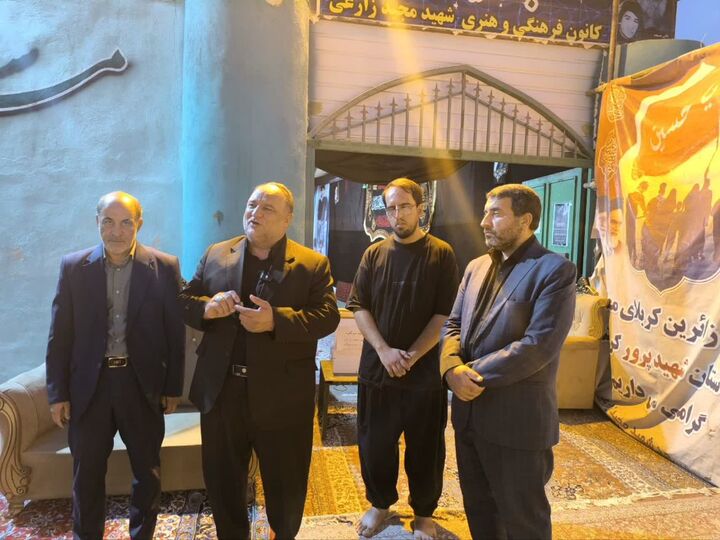 عطر خدمت در مسجد شهید مجید زارعی پیچید