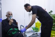ارائه خدمات درمانی به بیش از ۳ میلیون و ۵۰۰ هزار زائر اربعین از سوی آستان مقدس عباسی