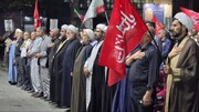 تجدید میثاق شبانه مردم سنندج با آرمان‌های انقلاب اسلامی