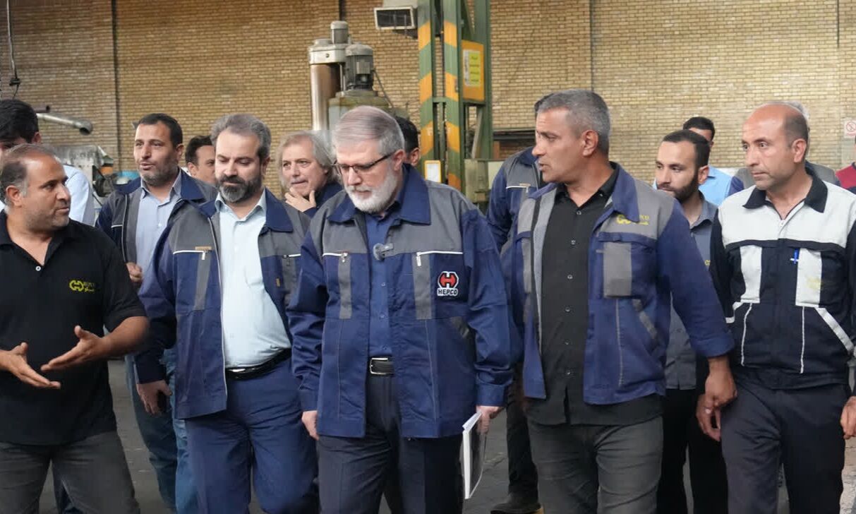نهایی شدن قراردادهای جدید در هپکو، تاکید آتشباری بر توسعه تولید و بهبود معیشت کارکنان