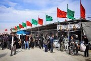  آیین تکریم و بدرقه خادمان موکب کانون جواد الائمه(ع) در کرمانشاه برگزار شد