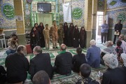 قاب‌های عاشقانه از بدرقه خادمان امام رضا(ع)؛ پایان یک ماه خدمت در کاظمین