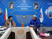 تقدیر جامعه کارگری از مدیرکل آموزش فنی و حرفه‌ای قم