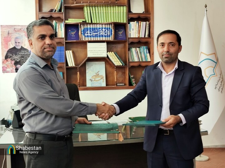 انعقاد تفاهم‌نامه همکاری ستاد کانون‌های مساجد جنوب‌کرمان با فنی‌وحرفه‌ای جیرفت
