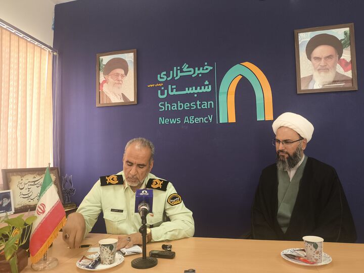 فرمانده انتظامی خراسان جنوبی از دفتر خبرگزاری شبستان بازدید کرد