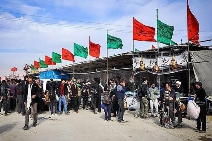 آیین تکریم و بدرقه خادمان موکب کانون جواد الائمه(ع) در کرمانشاه برگزار شد