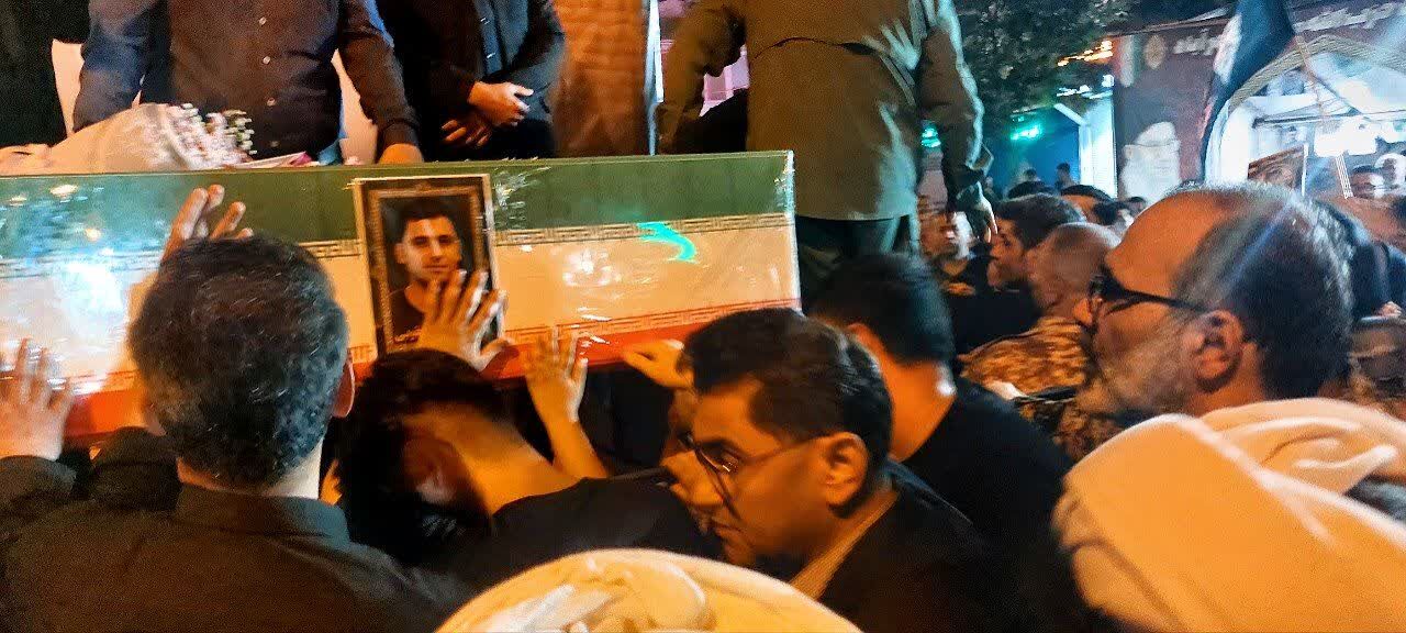 وداع نکایی ها با شهید گلوردی در میان حزن و افتخار