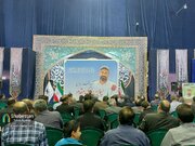 مراسم یادبود شهید ایمان انوری‌مقدم در کرمان
