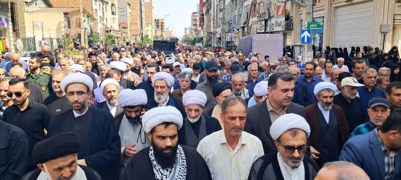 پیکر شهید «مهدی یعقوبی گلوردی» بر شانه‌های شهر اشک ریخت