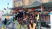 میزبانی از ۸۵هزار زائرپیاده در میقات‌الرضای امامزاده سیدمحمدعلوی(ع)