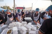 خدمت‌رسانی آستان مقدس علوی به عزاداران پیامبر خاتم