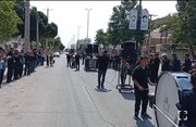 نوای عزا در کردستان طنین‌انداز شد؛ مردم در سوگ رحلت پیامبر(ص)