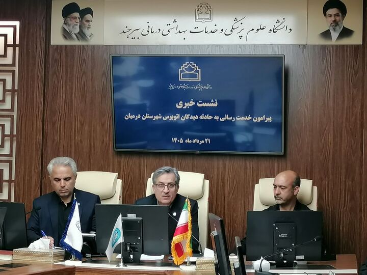 تمامی بیماران حادثه واژگونی اتوبوس درمیان در کمترین زمان سی‌تی‌اسکن و سونوگرافی شدند