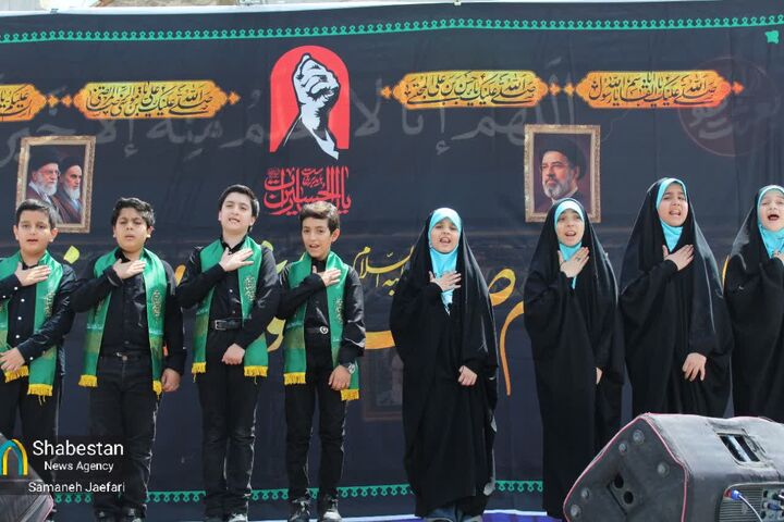 هنر مسجدی در خدمت زائرین پیاده