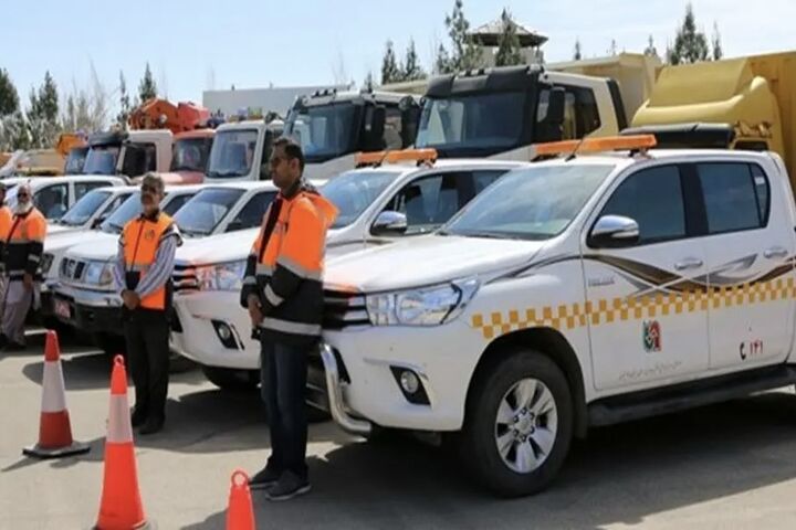 آماده‌باش ۲۰۰ دستگاه راهداری گلستان در پی هشدار نارنجی هواشناسی