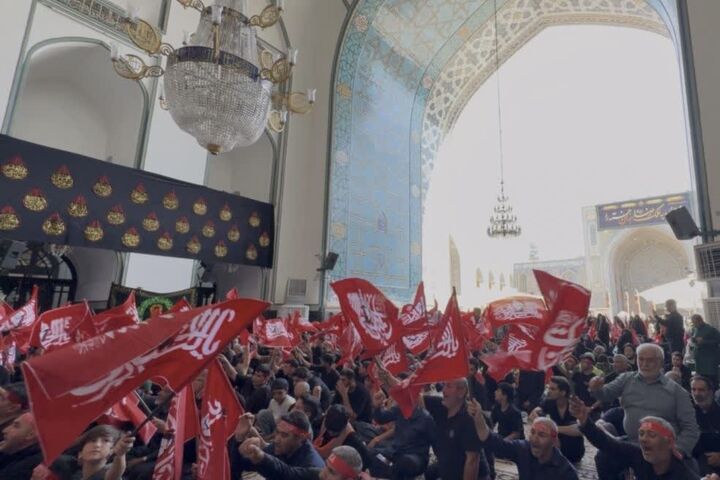 فریاد «خون‌خواهی» گلستانی‌ها در جوار حرم رضوی طنین‌انداز شد