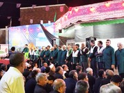 چایخانه باغ رضوان جیرفت میزبان عزاداران شمس الشموس