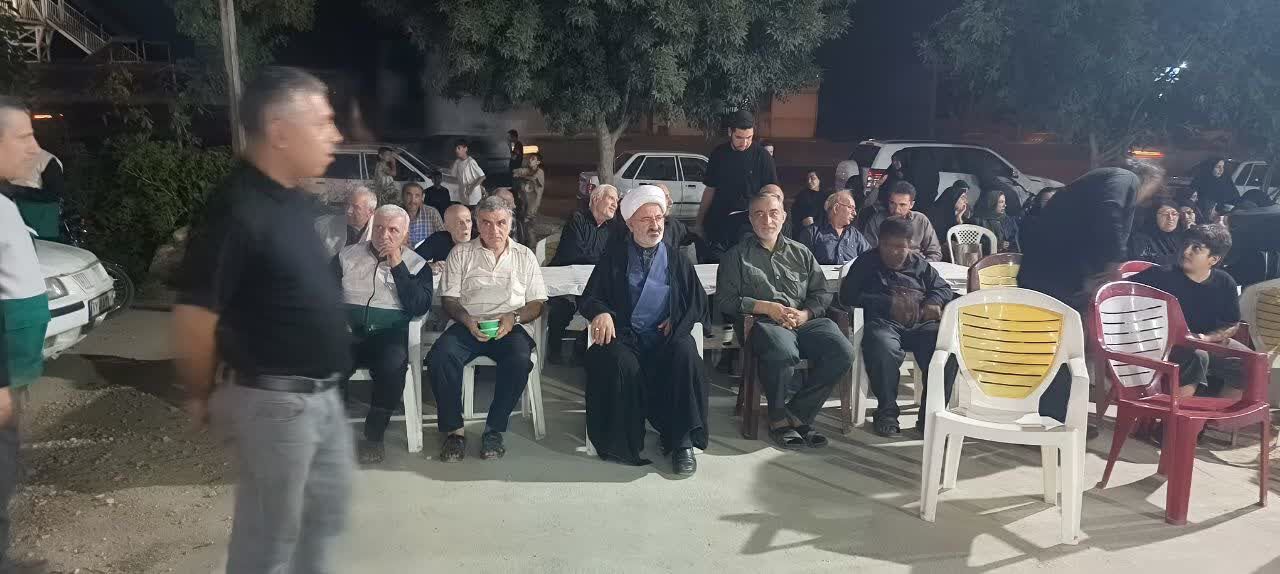 بچه مسجدی ها و برپایی موکب خورشید هشتم روستای گرجی محله بهشهر