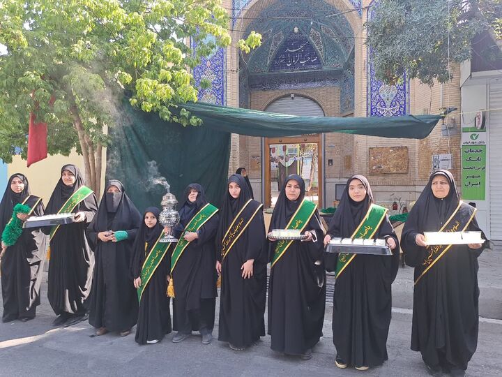 از صحن مسجد تا جاده دلدادگی؛ نوجوانان «قدسیان اباصالح» میزبانان سوگ رضوی در شهرکرد شدند
