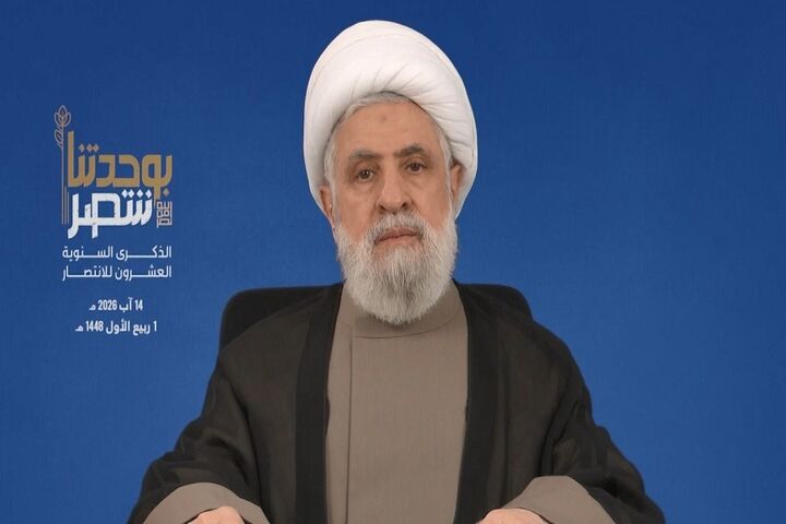 شیخ نعیم قاسم: مقاومت لبنان در برابر پروژه اسرائیلی ـ آمریکایی خواهد ایستاد
