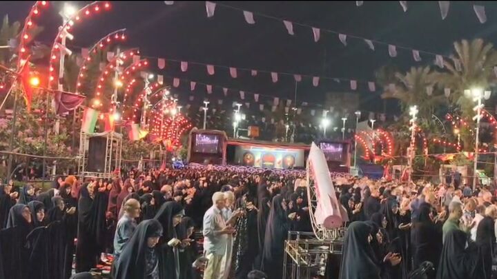 نماز استغاثه به امام زمان(عج) در قرار ۱۶۷ رشتوندان / مردم مبعوث، نصرت اسلام را طلب کردند