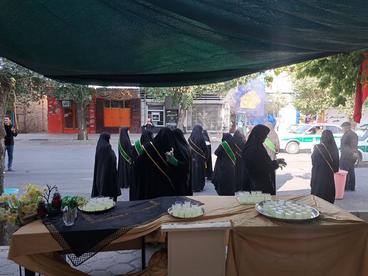 از صحن مسجد تا جاده دلدادگی؛ نوجوانان «قدسیان اباصالح» میزبانان سوگ رضوی در شهرکرد شدند