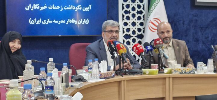 شاه‌حسینی : کار خبرنگاری در حوزه مدرسه‌سازی کمتر از خود ساخت مدرسه نیست