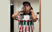 نوید محمدزاده: تا همیشه از فلسطین حمایت می‌کنم