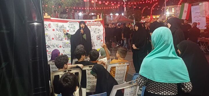 روایتی از ۱۷۰ شب خدمت در موکب شهید نبوی‌نیا / از نقاشی سیاه‌قلم تا طرح «رفیق شهیدم»