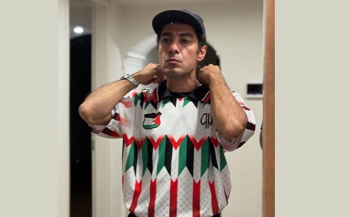 نوید محمدزاده: تا همیشه از فلسطین حمایت می‌کنم