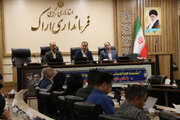 برگزاری جلسه هم اندیشی جامعه ورزش و جوانان اراک با فرماندار
