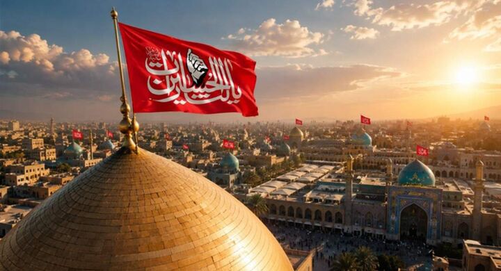 پرچم سرخ خونخواهی بر فراز مساجد کشور نصب می‌شود