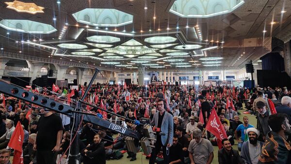 مراسم گرامیداشت چهلمین روز تدفین «آقای شهید ایران» در تهران