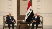 دیدار قالیباف با رئیس‌جمهور عراق