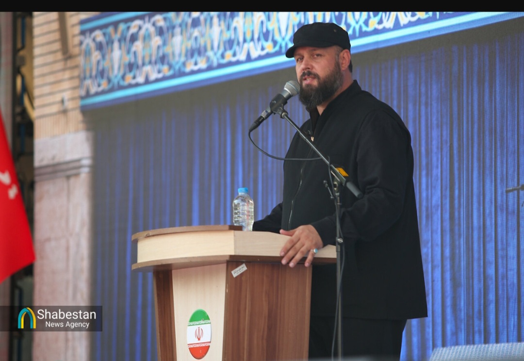 هم‌عهدی سنگربانان مسجد در میدان فلسطین با شعار «مسجد، پایگاه مقاومت و خونخواهی»