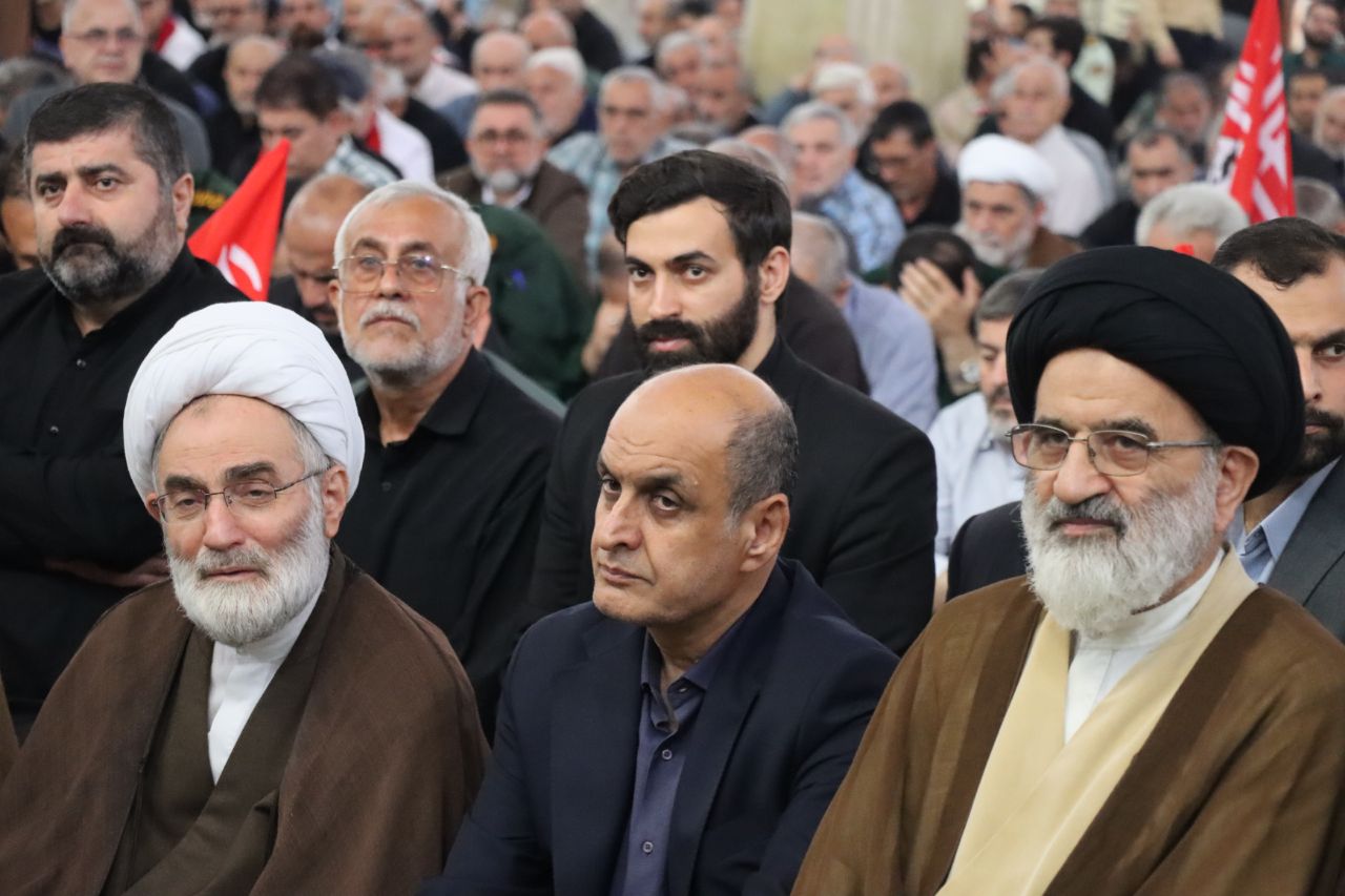 مراسم اربعین رهبر شهید انقلاب در رشت برگزار شد