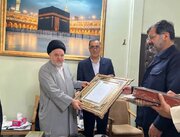 قدردانی رئیس بنیاد شهید از اقدامات ارزشمند آیت‌الله شهرستانی در حمایت از خانواده‌های معظم شهدا 