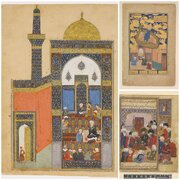 مسجد در قاب نگارگری ایرانی؛ وقتی معماری، روایتگر هنر می‌شود