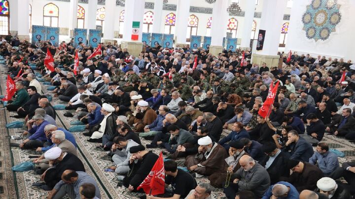 مراسم اربعین رهبر شهید انقلاب در رشت برگزار شد