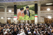 عزاداری شب شهادت امام حسن عسکری (ع) در حرم بانوی کرامت