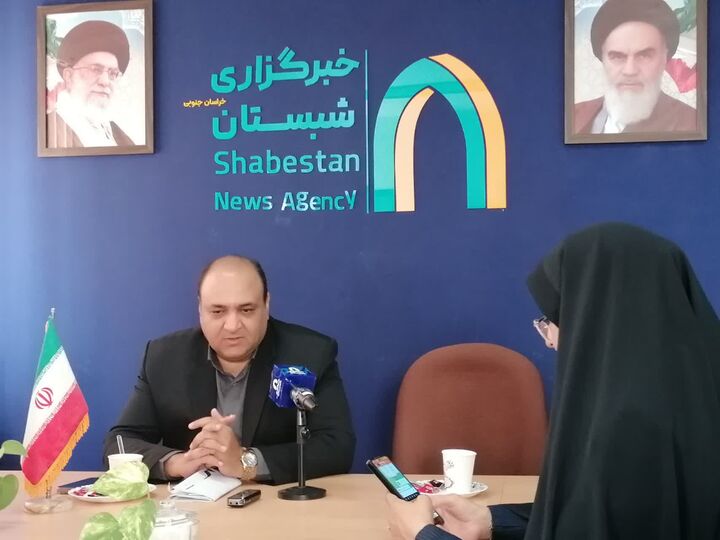 سرپرست منابع طبیعی خراسان جنوبی از خبرگزاری شبستان بازدید کرد