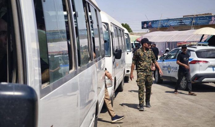 طرح حمایتی نیروهای حشد شعبی در تسهیل بازگشت زائران از سامرا