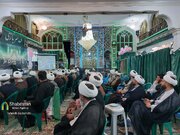 عهد سربازی طلاب و روحانیون کرمان از مسجد تا میدان به مناسبت نهم ربیع‌الاول