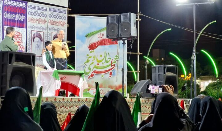 محفل قرآنی ویژه اربعین خاکسپاری قائد قرآنی امت در کاشان برگزار شد